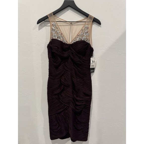 Adrianna Papell Short Formal Dress Size 6 New With Tags - Picture 2 of 15